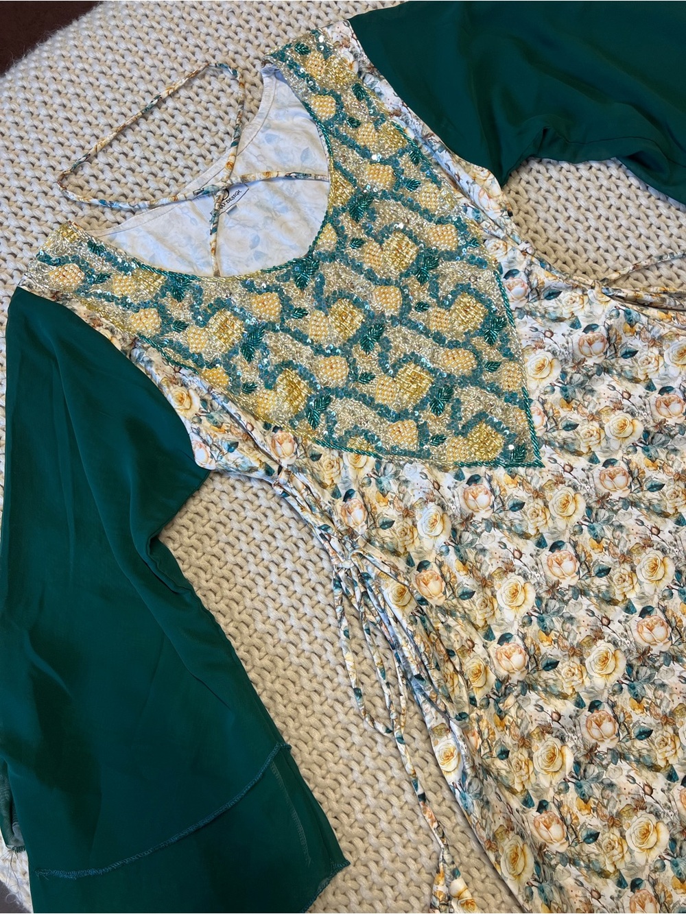 Dubai Makhawer Dress